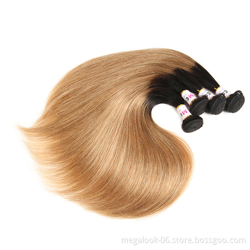 10-28 Inches Wine Colored Weave Hair, Ombre Colored Hair Weave, Wholesale Malaysian Colored Two Tone Hair Weave